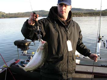 Bill Jr with trout